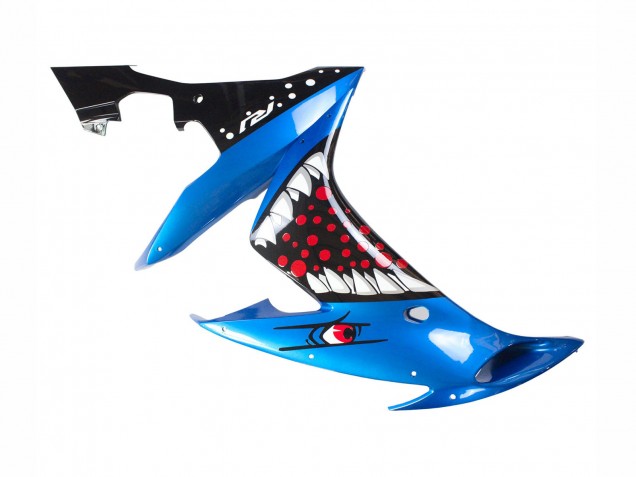 Lojas Carenagens Moto Yamaha YZF 1000 R1 2004-2006 - Azul Preto Vermelho Branco Tubarão