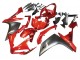 Lojas Carenagem Moto Yamaha YZF 1000 R1 2007-2008 - Vermelho Preto Fosco