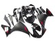 Lojas Carenagem Moto Yamaha YZF 1000 R1 2009-2011 - Preto Fosco Vermelho Decal