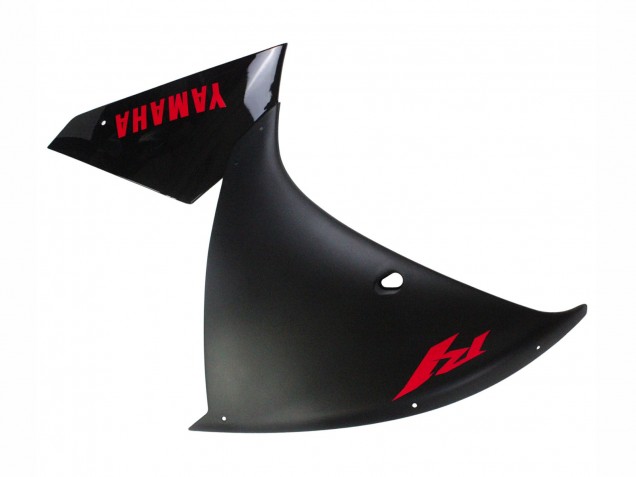 Lojas Carenagem Moto Yamaha YZF 1000 R1 2009-2011 - Preto Fosco Vermelho Decal