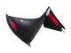 Lojas Carenagem Moto Yamaha YZF 1000 R1 2009-2011 - Preto Fosco Vermelho Decal