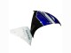 Lojas Carenagem Moto Yamaha YZF 1000 R1 2012-2014 - Branco Azul Preto