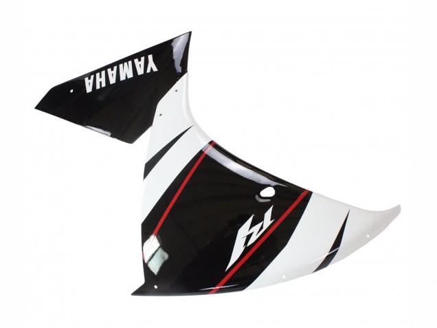 Lojas Carenagem Moto Yamaha YZF 1000 R1 2012-2014 - Branco Vermelho Preto Brilhante