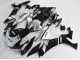 Lojas Carenagens Moto Yamaha YZF 1000 R1 2020-2025 - Prata Branco Preto Brilhante