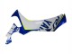 Lojas Carenagens Moto Yamaha YZF 1000 R1 2020-2025 - Branco Azul Amarelo Néon Preto Brilhante
