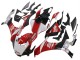 Lojas Carenagens Moto Yamaha YZF 1000 R1 2020-2025 - Branco Vermelho Preto Milwaukee