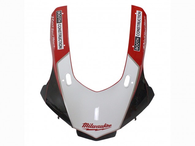 Lojas Carenagens Moto Yamaha YZF 1000 R1 2020-2025 - Branco Vermelho Preto Milwaukee