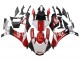 Lojas Carenagens Moto Yamaha YZF 1000 R1 2020-2025 - Branco Vermelho Preto Milwaukee