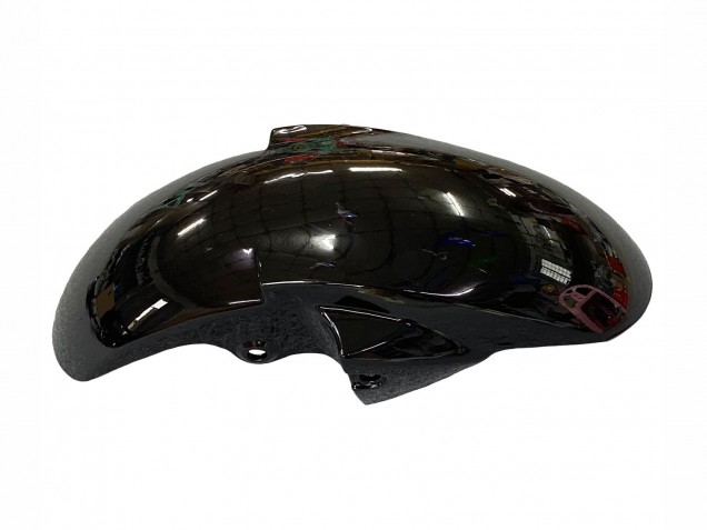 Lojas Carenagens Moto Yamaha YZF R6 2003-2004 - Preto Brilhante Branco Decalques