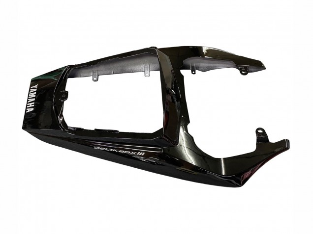 Lojas Carenagens Moto Yamaha YZF R6S 2006-2009 - Preto Brilhante Branco Decalques