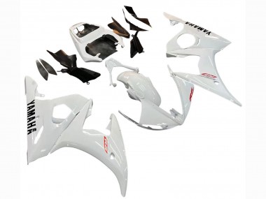 Lojas Kits Carenagem Moto Yamaha YZF R6S 2006-2009 - Branco