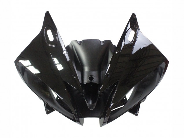 Lojas Carenagens Moto Yamaha YZF 600 R6 2006-2007 - Preto Brilhante Preto Fosco
