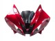 Lojas Carenagem Moto Yamaha YZF 600 R6 2006-2007 - Vermelho Preto Fosco