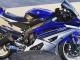 Lojas Carenagens Moto Yamaha YZF 600 R6 2008-2016 - Prata Azul