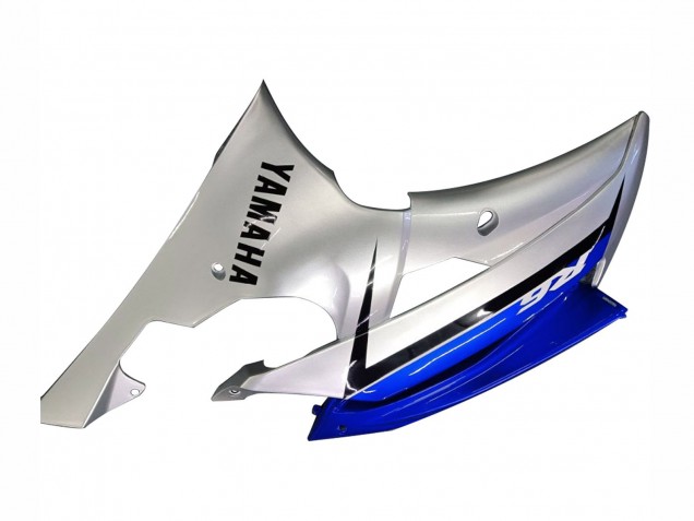 Lojas Carenagens Moto Yamaha YZF 600 R6 2008-2016 - Prata Azul