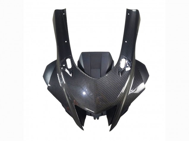 Lojas Carenagens Moto Yamaha YZF R7 2021-2024 - Preto Fibra de Carbono