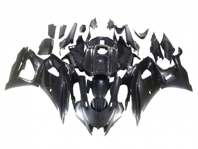 Lojas Carenagens Moto Yamaha YZF R7 2021-2024 - Preto Fibra de Carbono