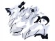 Lojas Carenagens Moto Kawasaki ZX10R 2021-2025 - Branco Preto