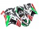 Lojas Carenagens Moto Kawasaki ZX6R 2007-2008 - Verde Vermelho