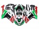 Lojas Carenagens Moto Kawasaki ZX6R 2007-2008 - Verde Vermelho