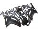 Lojas Carenagens Moto Kawasaki ZX6R 2007-2008 - Preto Fosco Amarelo Logo Ninja