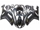 Lojas Carenagens Moto Kawasaki ZX6R 2007-2008 - Preto Fosco Amarelo Logo Ninja