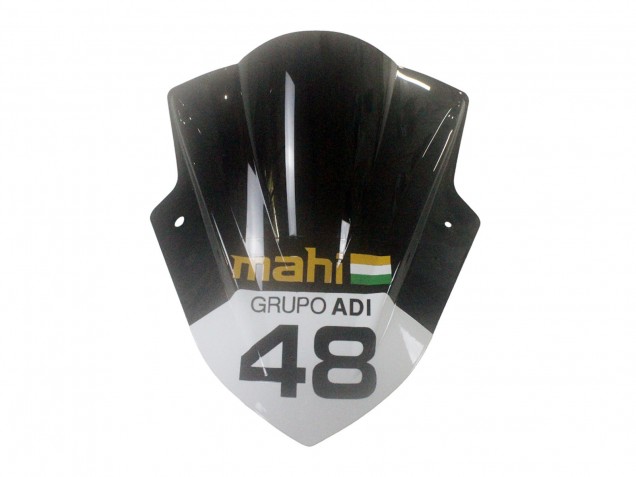 Lojas Carenagens Moto Kawasaki EX300 2013-2024 - Verde Branco Vermelho Preto Elf