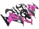 Lojas Carenagens Moto Kawasaki EX300 2013-2024 - Rosa Preto