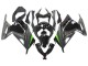 Lojas Carenagens Moto Kawasaki EX300 2013-2024 - Preto Brilhante Preto Fosco Verde