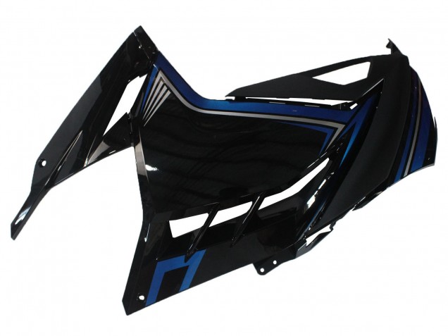 Lojas Carenagens Moto Kawasaki EX300 2013-2024 - Preto Brilhante Azul