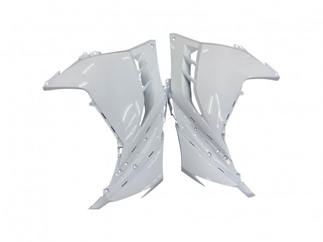 Lojas Carenagens Moto Kawasaki EX300 2013-2024 - Branco Preto