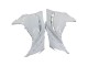 Lojas Carenagens Moto Kawasaki EX300 2013-2024 - Branco Preto