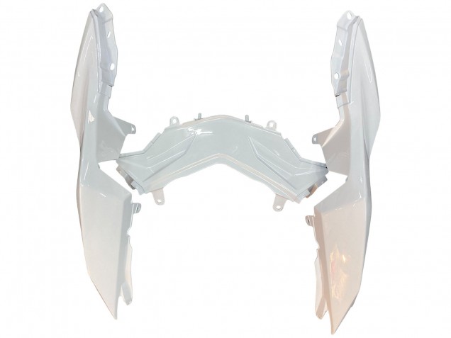 Lojas Carenagens Moto Kawasaki EX300 2013-2024 - Branco Preto