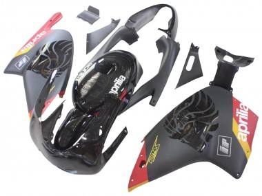 Lojas Carenagens Moto Aprilia RS125 2000-2005 - Preto Vermelho Amarelo