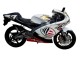 Lojas Carenagens Moto Aprilia RS125 2000-2005 - Branco Amarelo Vermelho