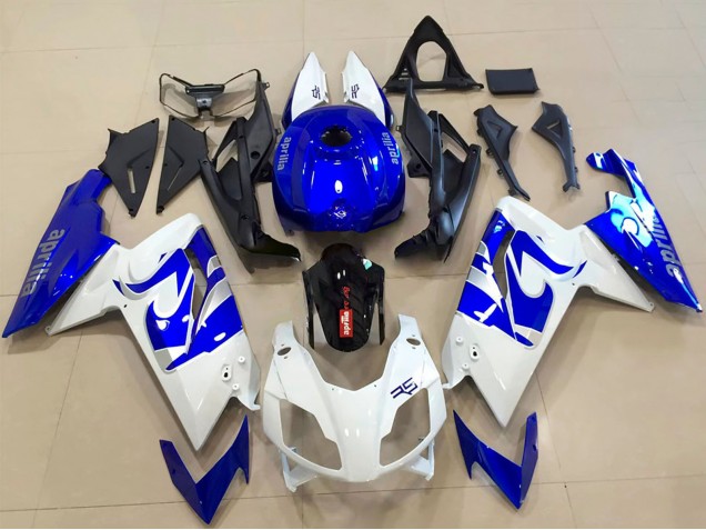 Lojas Carenagens Moto Aprilia RS125 2006-2011 - Branco Azul Preto