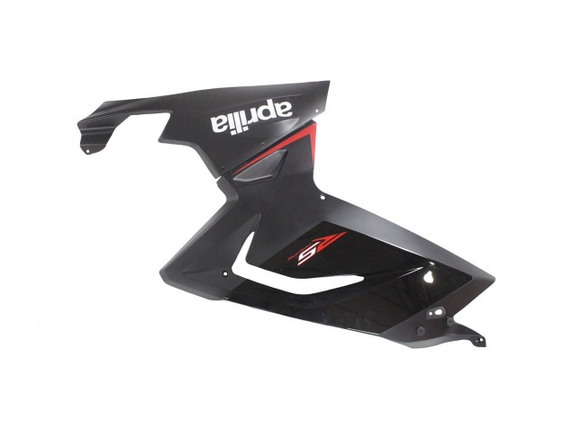 Lojas Carenagens Moto Aprilia RS125 2006-2011 - Preto Brilhante Vermelho Branco Decal