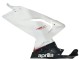 Lojas Carenagens Moto Aprilia RS125 2006-2011 - Branco Preto Vermelho