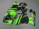 Lojas Carenagens Moto Kawasaki ZX6R 2009-2012 - Verde Preto Brilhante Elf Touch4 Bridgestone