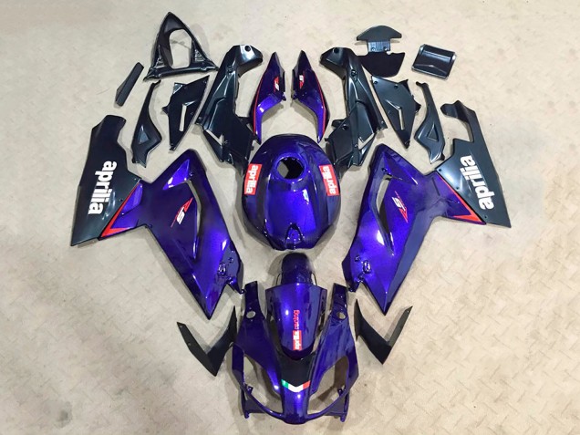 Lojas Carenagens Moto Aprilia RS125 2006-2011 - Azul Roxo Preto