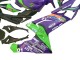 Lojas Carenagens Moto Aprilia RS125 2006-2011 - Roxo Verde Vermelho