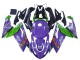 Lojas Carenagens Moto Aprilia RS125 2006-2011 - Roxo Verde Vermelho