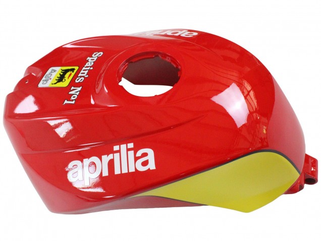 Lojas Carenagens Moto Aprilia RS125 2006-2011 - Vermelho Branco Amarelo Preto