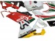 Lojas Carenagens Moto Aprilia RS125 2006-2011 - Branco Vermelho Verde