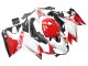 Lojas Carenagens Moto Aprilia RS125 2006-2011 - Branco Vermelho Preto
