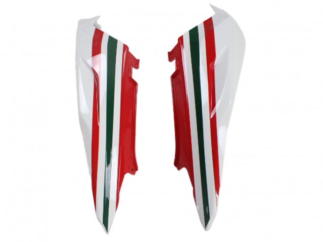 Lojas Carenagens Moto Aprilia RS125 2006-2011 - Branco Vermelho Preto