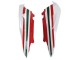 Lojas Carenagens Moto Aprilia RS125 2006-2011 - Branco Vermelho Preto