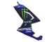 Lojas Carenagens Moto Aprilia RS125 2006-2011 - Azul Preto Verde Monstro 46