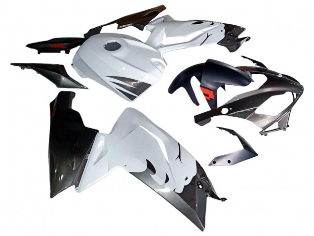 Lojas Carenagens Moto Aprilia RS125 2006-2011 - Branco Preto
