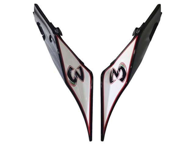 Lojas Carenagens Moto Aprilia RS4 50 125 2012-2018 - Branco Vermelho Amarelo Preto Brilhante